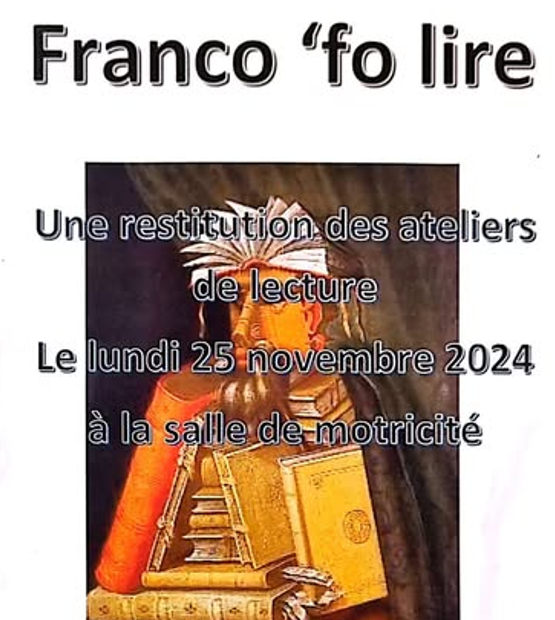SEMAINE DES LYCÉES FRANÇAIS DU MONDE 2024